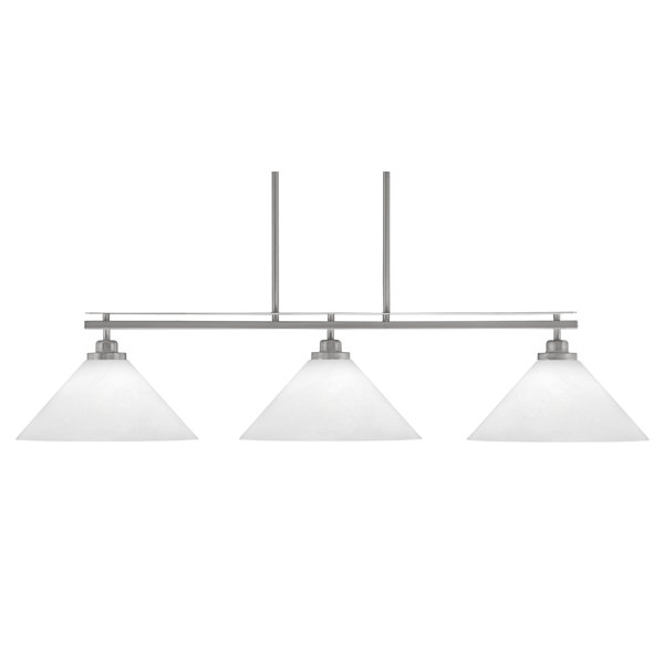 Toltec Lighting Odyssey 3 Light Kitchen Island Pendant Wayfair